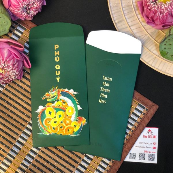 In bao lì xì Tết cổ truyền giá rẻ, mẫu đẹp