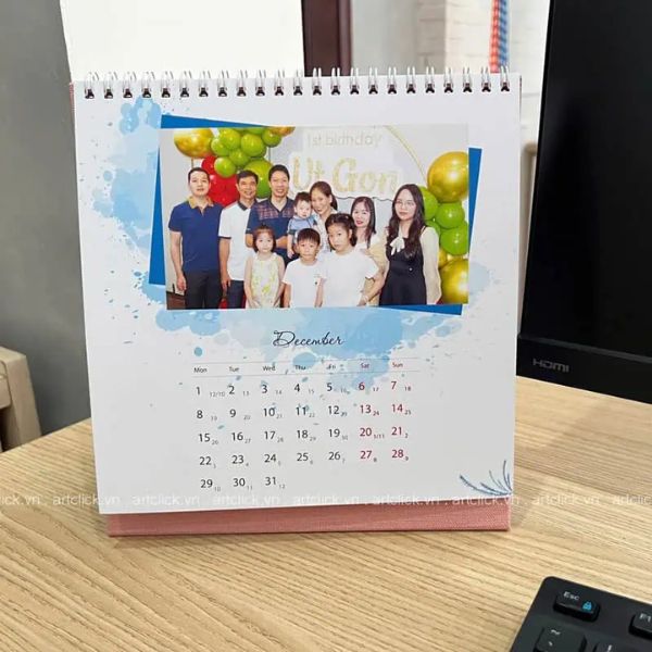 In lịch để bàn gia đình chất lượng cao tại Hà Nội