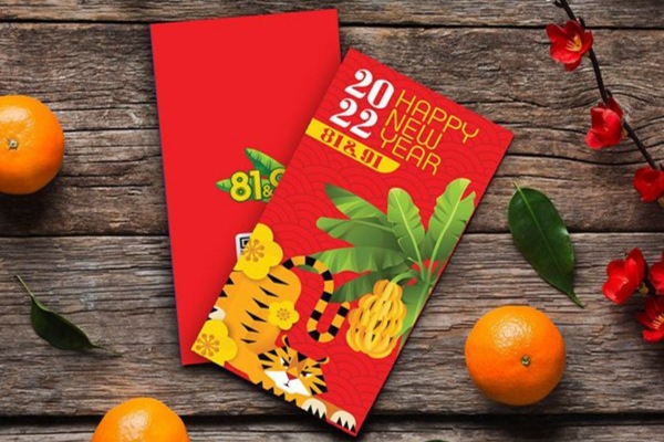 Mẫu bao lì xì con hổ năm dần ý nghĩa