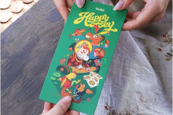 Mẫu lì xì mâm cơm tất niên giá rẻ, chất lượng cao