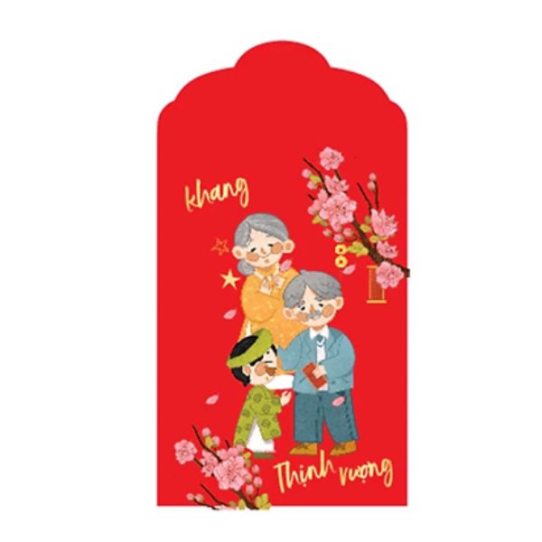 In bao lì xì nhỏ giá rẻ, thiết kế theo yêu cầu