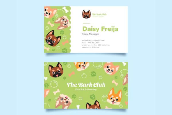 Mẫu card visit pet shop giá rẻ, chất lượng cao