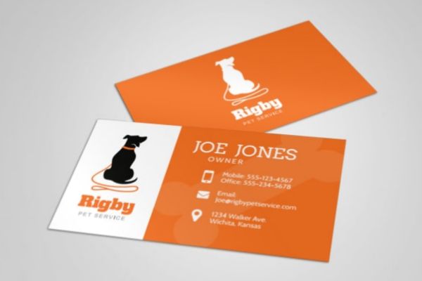 Mẫu card visit pet shop giá rẻ, chất lượng cao