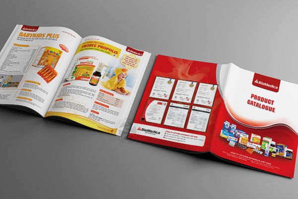Mẫu catalogue dược phẩm tại Hà Nội
