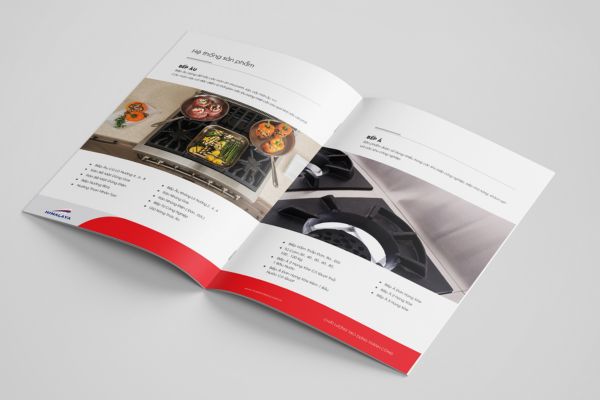 Mẫu catalogue sản phẩm bếp chất lượng cao