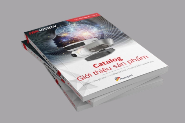 Mẫu catalogue sản phẩm camera an ninh đẹp mắt