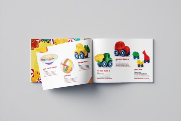 In Hoa Long nhận thiết kế và in ấn Mẫu catalogue sản phẩm trẻ em theo yêu cầu