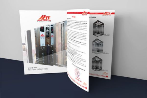 Mẫu catalogue thang cuốn đẹp, chất lượng cao