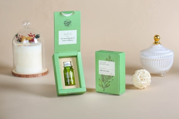 In Hoa Long nhận thiết kế và in ấn Mẫu Hộp Đựng Tinh Dầu đẹp