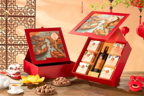Mẫu hộp quà tết 2026 độc đáo
