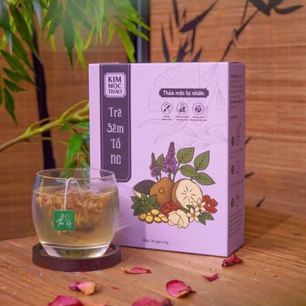 In hộp trà sâm tố nữ giá rẻ, thiết kế theo yêu cầu