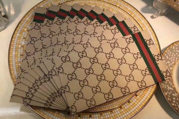 Mẫu bao lì xì Gucci giá rẻ, thiết kế theo yêu cầu