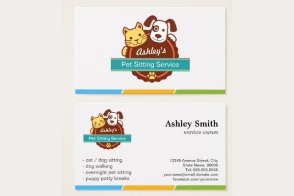 Mẫu card visit pet shop giá rẻ, chất lượng cao