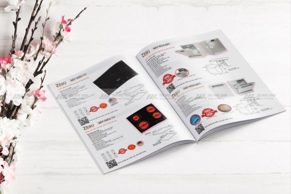 Mẫu catalogue sản phẩm bếp chất lượng cao