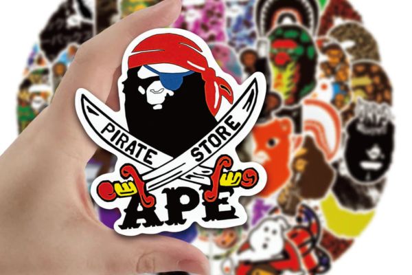 Mẫu sticker dán mũ bảo hiểm giá rẻ, chất lượng cao