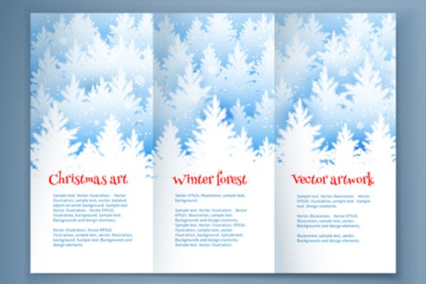 Mẫu tờ rơi noel đẹp, giá rẻ tại Hà Nội