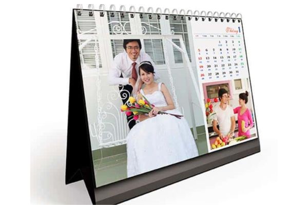 Lịch để bàn đám cưới đẹp, giá rẻ tại Hà Nội