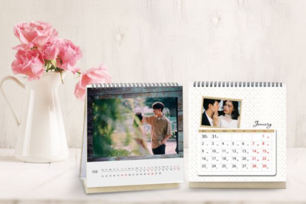 Lịch để bàn đám cưới đẹp, giá rẻ tại Hà Nội