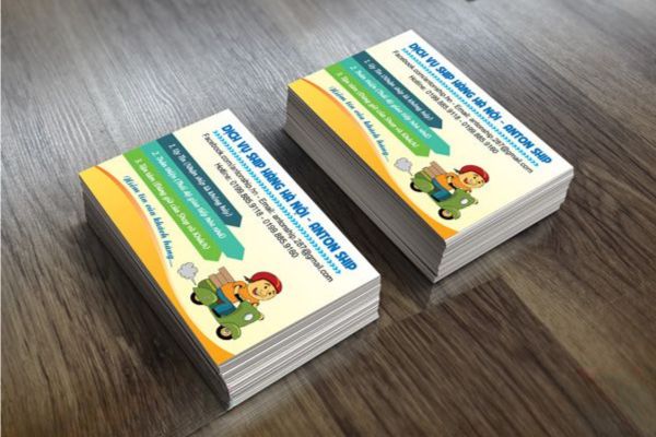 Mẫu card visit ship hàng đẹp, chất lượng cao