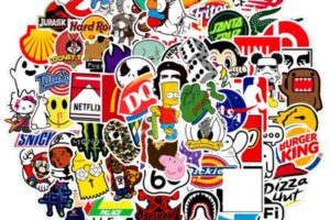 Mẫu sticker dán mũ bảo hiểm giá rẻ, chất lượng cao