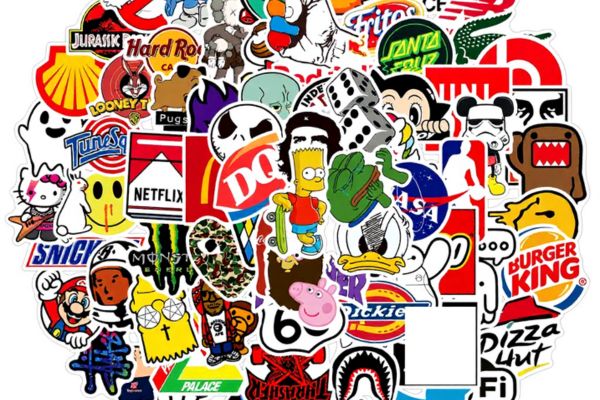 Mẫu sticker dán mũ bảo hiểm giá rẻ, chất lượng cao