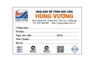 Những tem dán mẫu bê tông đẹp chuẩn xây dựng