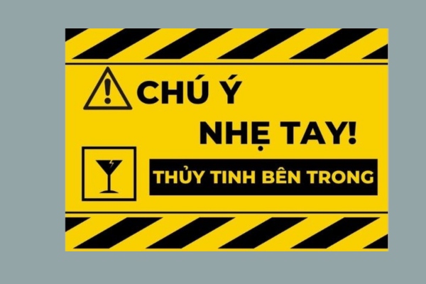 Mẫu tem hàng dễ vỡ chuyên nghiệp