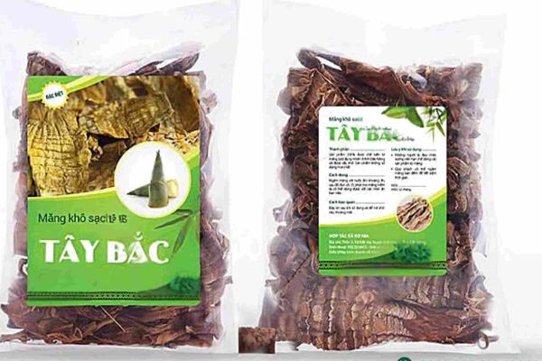 In tem nhãn măng khô giá rẻ, thiết kế theo yêu cầu