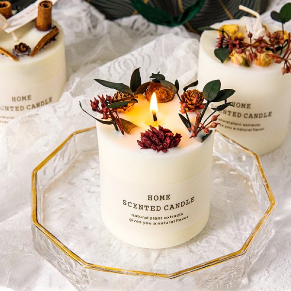 In Hoa Long nhận thiết kế và in ấn mẫu tem nhãn nến thơm đơn giản