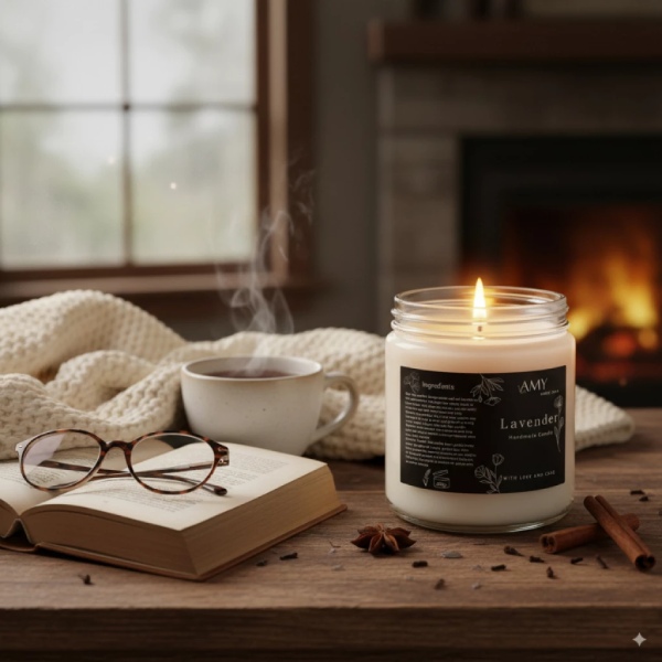 In Hoa Long nhận thiết kế và in ấn mẫu tem nhãn nến thơm theo yêu cầu