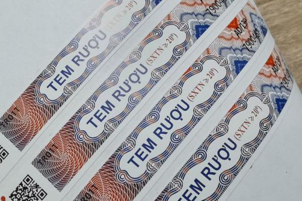 Mẫu tem niêm phong rượu giá rẻ, chất lượng cao