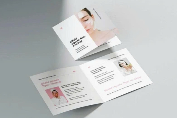 Mẫu tờ rơi a3 gập đôi cho spa