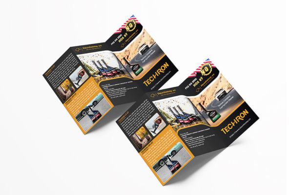 In Hoa Long nhận thiết kế và in Mẫu tờ rơi dầu nhớt theo yêu cầu