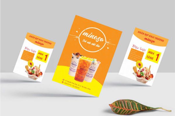 Mẫu tờ rơi sự kiện giá rẻ, mẫu đẹp, chất lượng cao