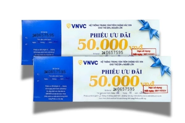 Mẫu voucher nhà thuốc kích thước chuẩn