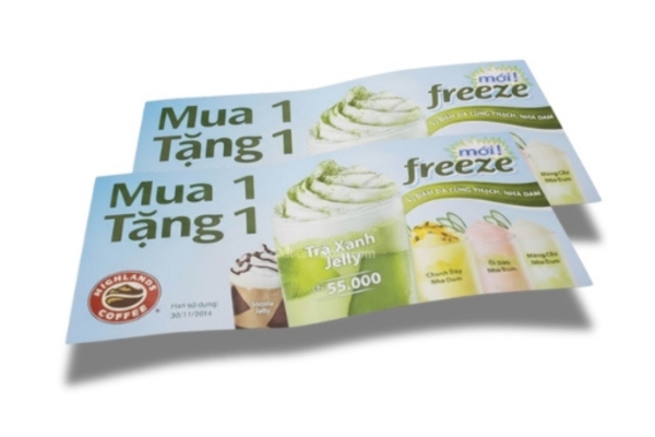 Mẫu voucher trà sữa đẹp chuẩn gu giới trẻ