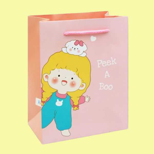 Túi Giấy Shop Mẹ và Bé In Hoa Long nhận in Túi Giấy Shop Mẹ và Bé cao cấp