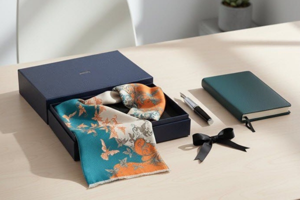 15+ Mẫu hộp đựng khăn quàng cổ, khăn lụa sang trọng