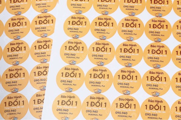 17+ Mẫu tem 1 đổi 1 đẹp mắt, uy tín