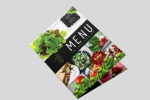29+ Mẫu brochure menu gấp đôi đẹp, hấp dẫn
