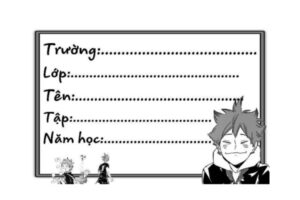 35+ Mẫu nhãn vở đen trắng đẹp mắt, cute