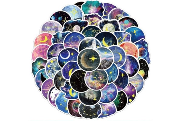 45+ Mẫu sticker Galaxy màu sắc vũ trụ đẹp mắt, huyền ảo