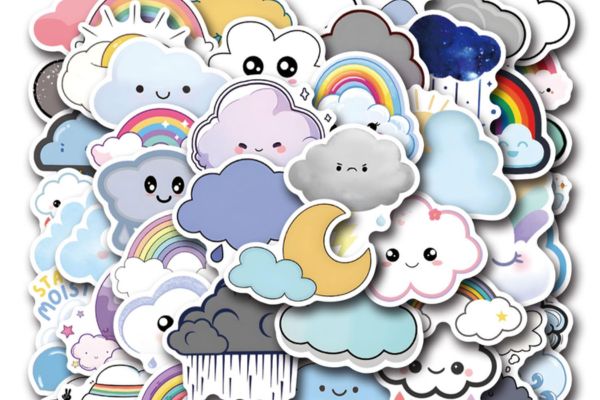 Bộ sticker đám mây đẹp, giá rẻ tại Hà Nội