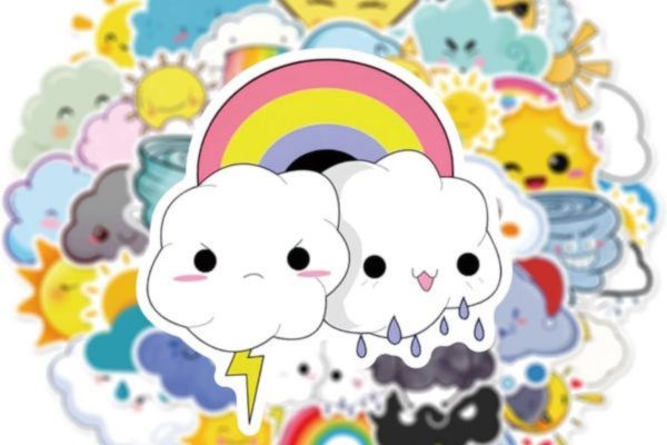 Bộ sticker đám mây đẹp, giá rẻ tại Hà Nội