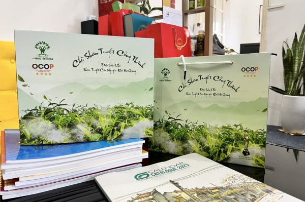 In Hoa Long nhận thiết kế và in ấn Bộ túi nông sản OCOP đẹp