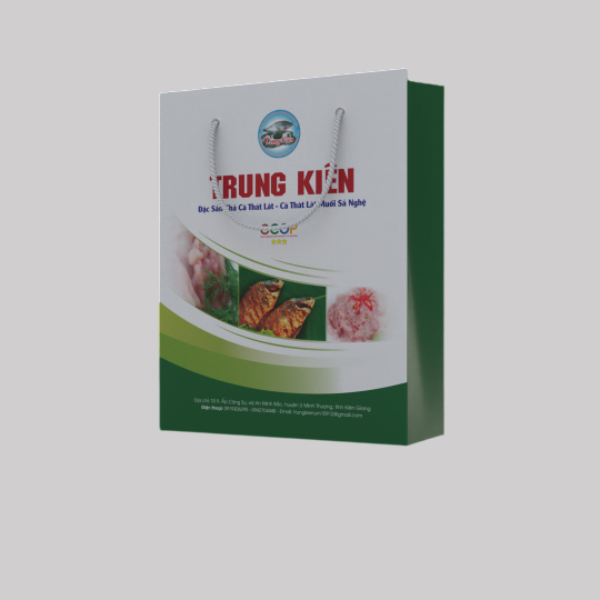 In Hoa Long nhận thiết kế và in ấn Bộ túi nông sản OCOP lấy ngay