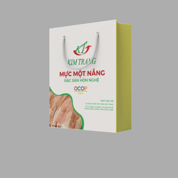 In Hoa Long nhận thiết kế và in ấn Bộ túi nông sản OCOP mực