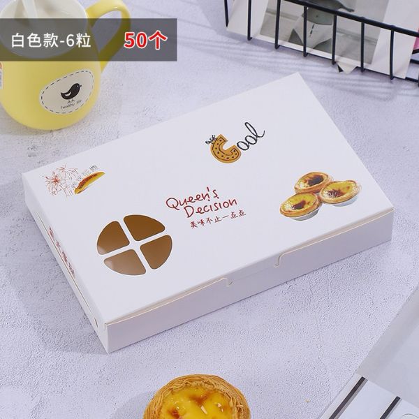 In hộp đựng bánh tart trứng giá rẻ, chất lượng cao