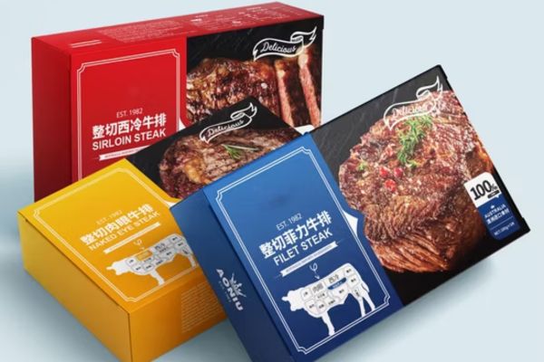 Hộp giấy đựng thực phẩm đông lạnh giá rẻ
