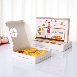 In hộp đựng bánh tart trứng giá rẻ, chất lượng cao
